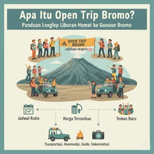 Apa Itu Open Trip Bromo Panduan Lengkap Liburan Hemat ke Gunung Bromo