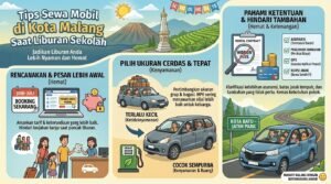 Tips Sewa Mobil di Kota Malang Saat Liburan Sekolah Agar Liburan Lebih Nyaman dan Hemat